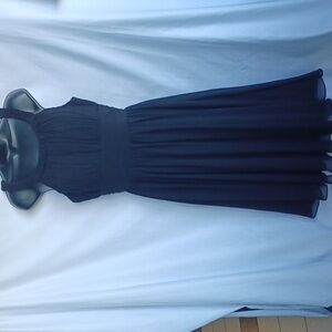 NWT Mori Lee by Madeline Gardner, Black flowy cocktail dress